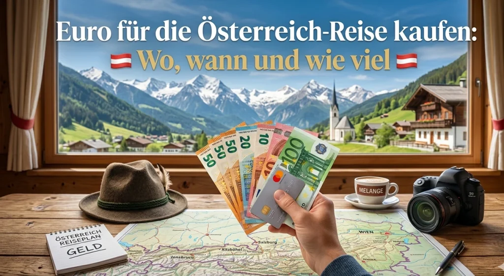 Euro für die Österreich-Reise kaufen