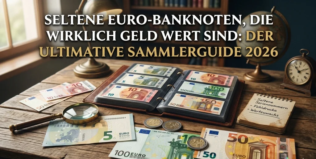 Seltene Euro-Banknoten, die wirklich Geld wert sind Der ultimative Sammlerguide 2026