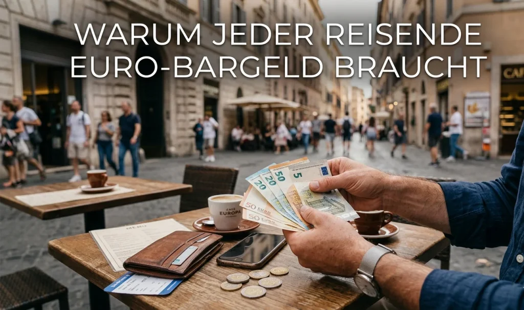 Warum jeder Reisende Euro-Bargeld braucht